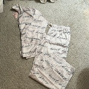 NWT VICTORIA SECRET SATIN SLEEP PAJAMA SET